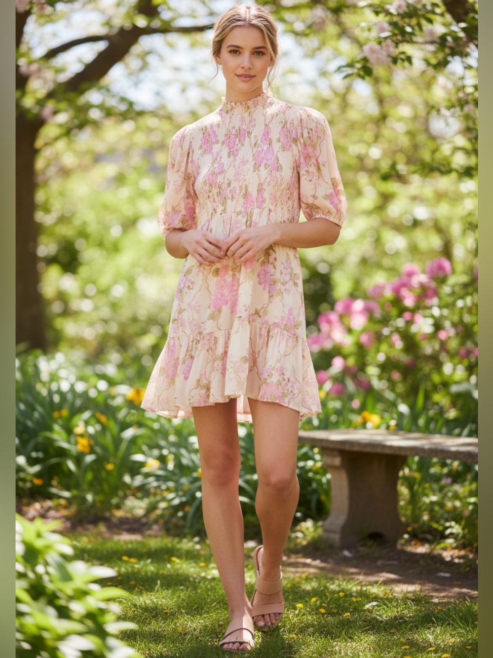 Spell & The Gypsy Rose Garden Mini Dress